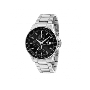 Maserati Sfida 44mm Chronograph Black Dial Watch