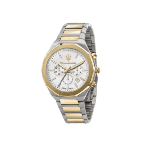 Maserati Stile 45mm Chronograph Two Tone Watch