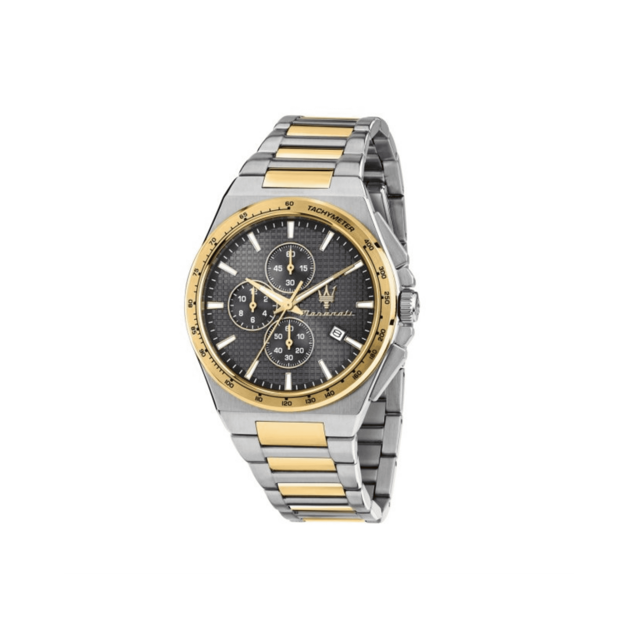Maserati Velocità Slim 41mm Chronograph Two Tone Watch