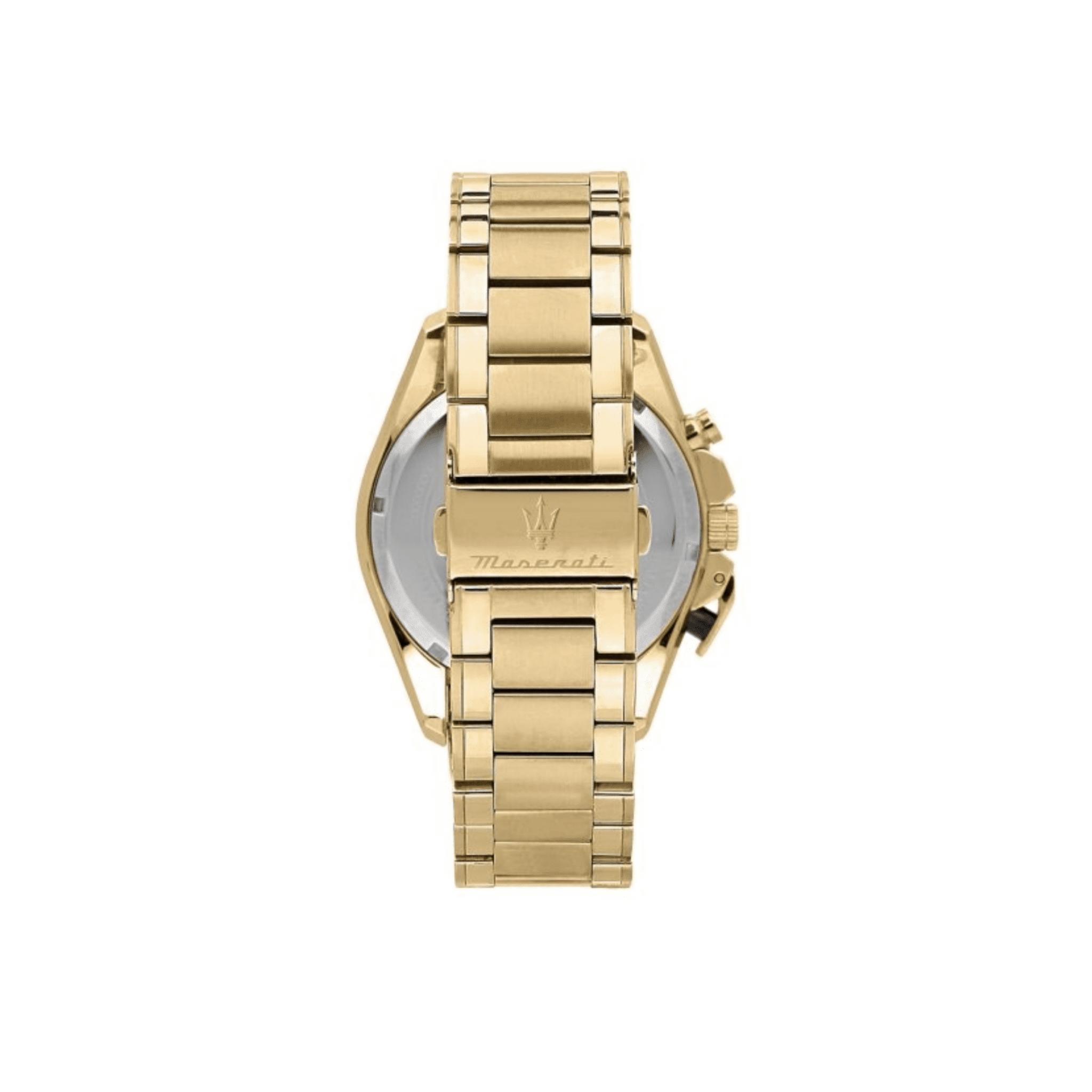 Maserati Traguardo 45mm Chronograph Black Dial Gold Watch - Image 3