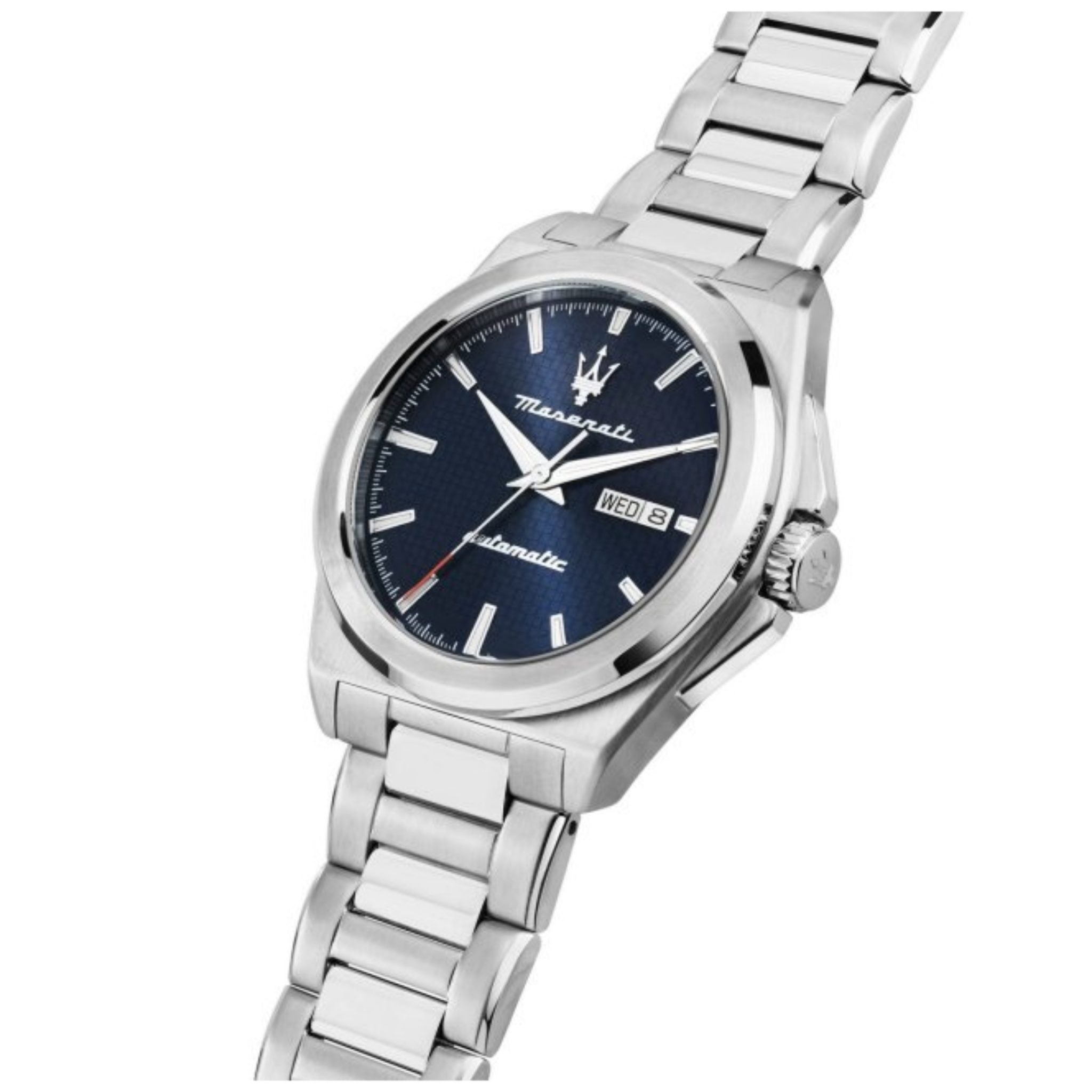 Maserati Velocita 41mm Automatic 3H Blue Dial Watch - Image 4