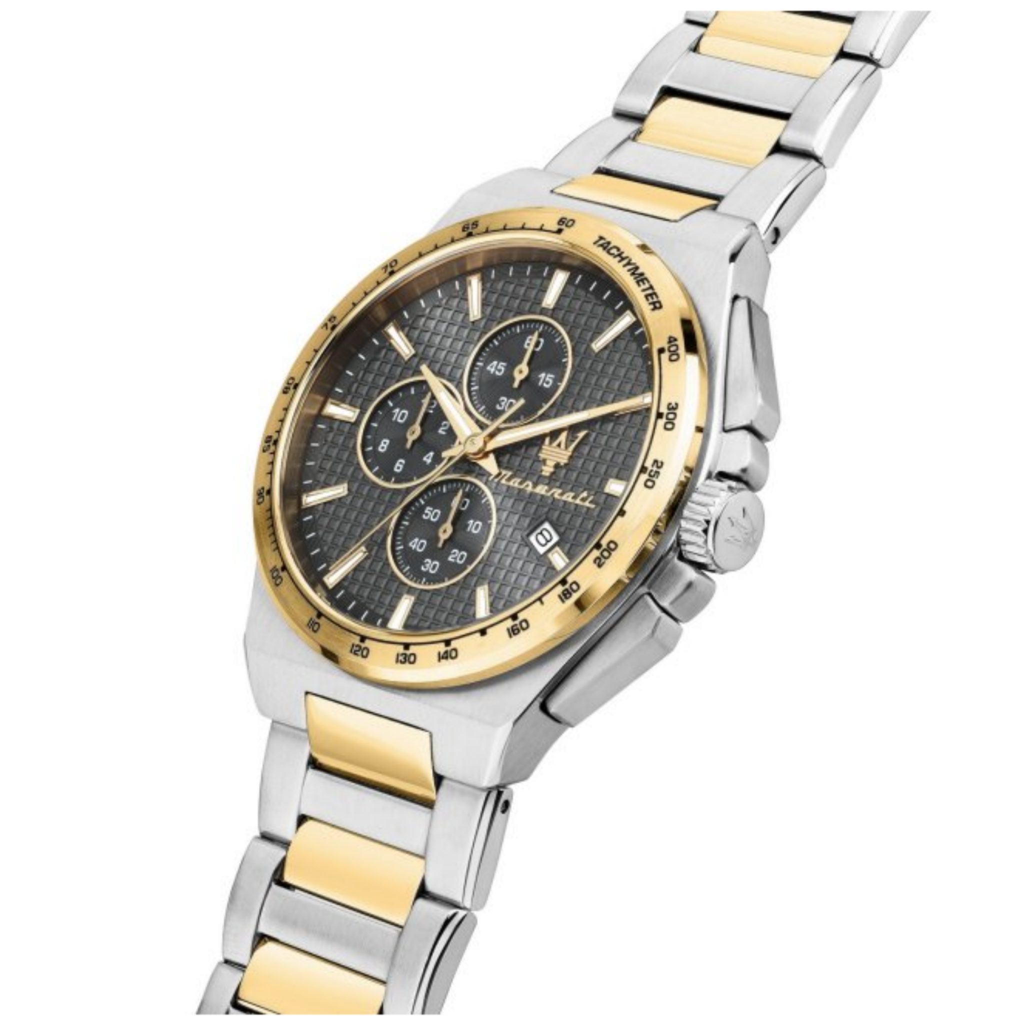 Maserati Velocità Slim 41mm Chronograph Two Tone Watch - Image 4