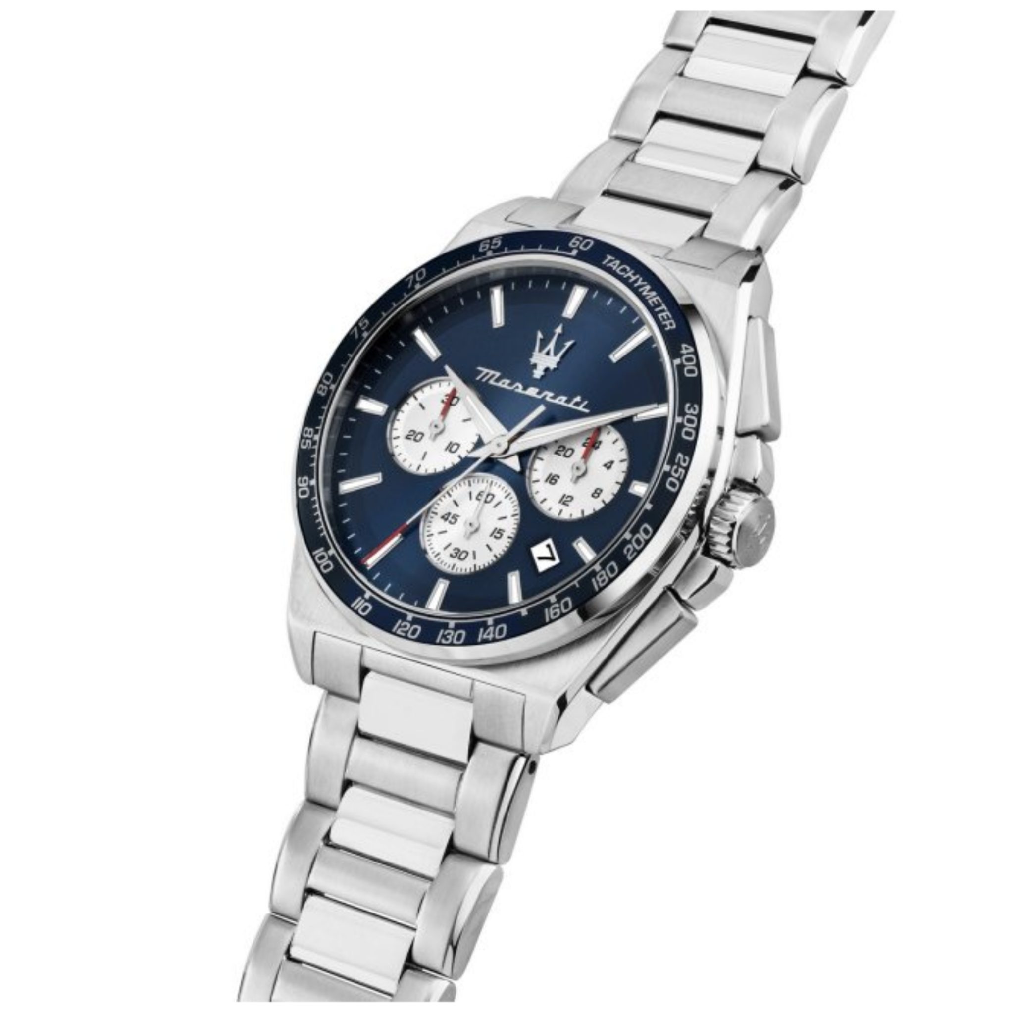 Maserati Velocita 43mm Chrono Blue Dial Watch - Image 4