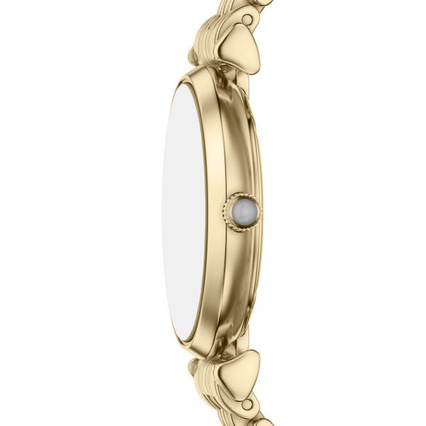 Armani Gianni T-Bar Gold Plated Ladies Watch - Image 2