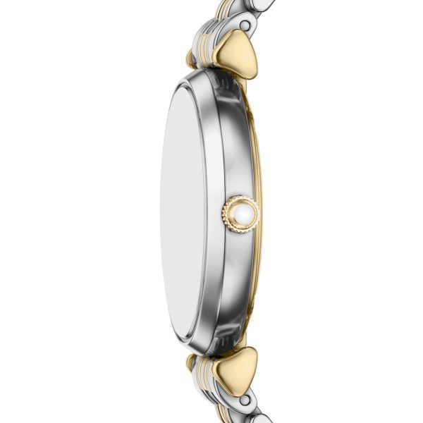 Armani Gianni T- Bar Two Tone Bracelet Ladies Watch - Image 2