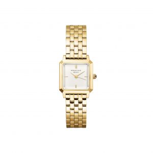 Rosefield Boxelle Gold Square Watch