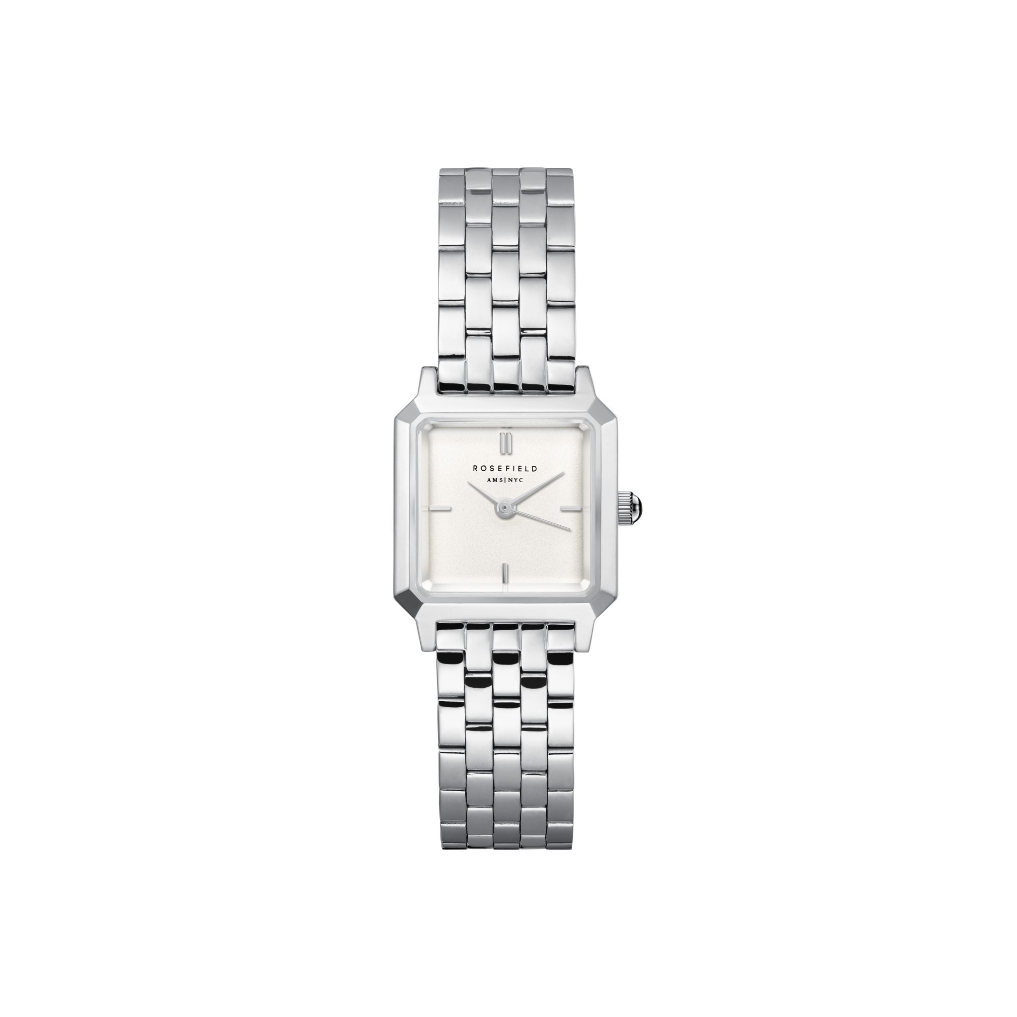 Rosefield Boxelle Silver Watch