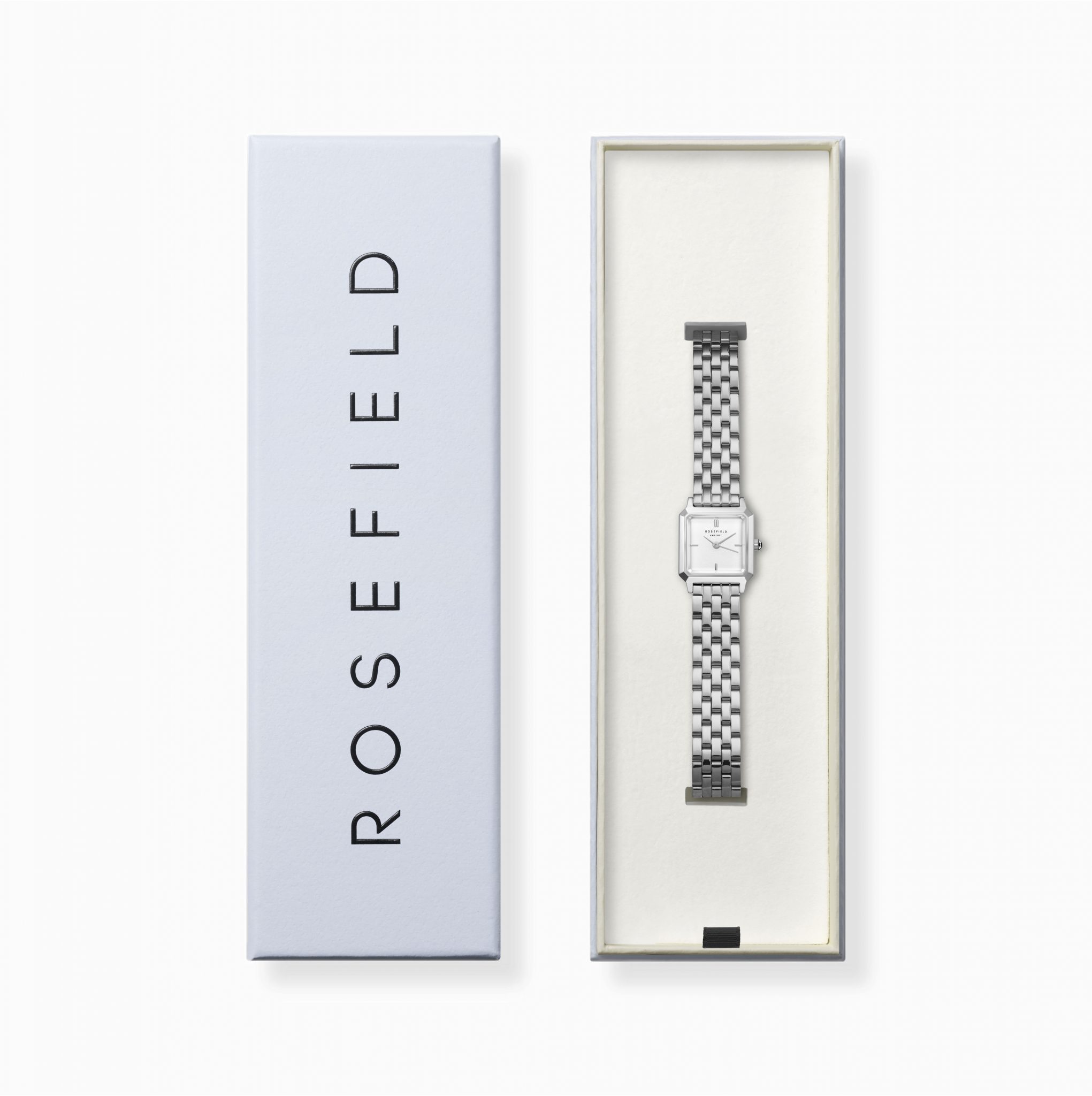 Rosefield Boxelle Silver Watch - Image 4
