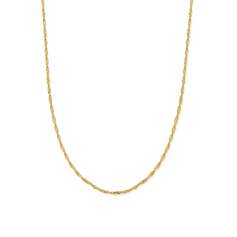 ChloBo Twisted Rope Chain Gold Tone