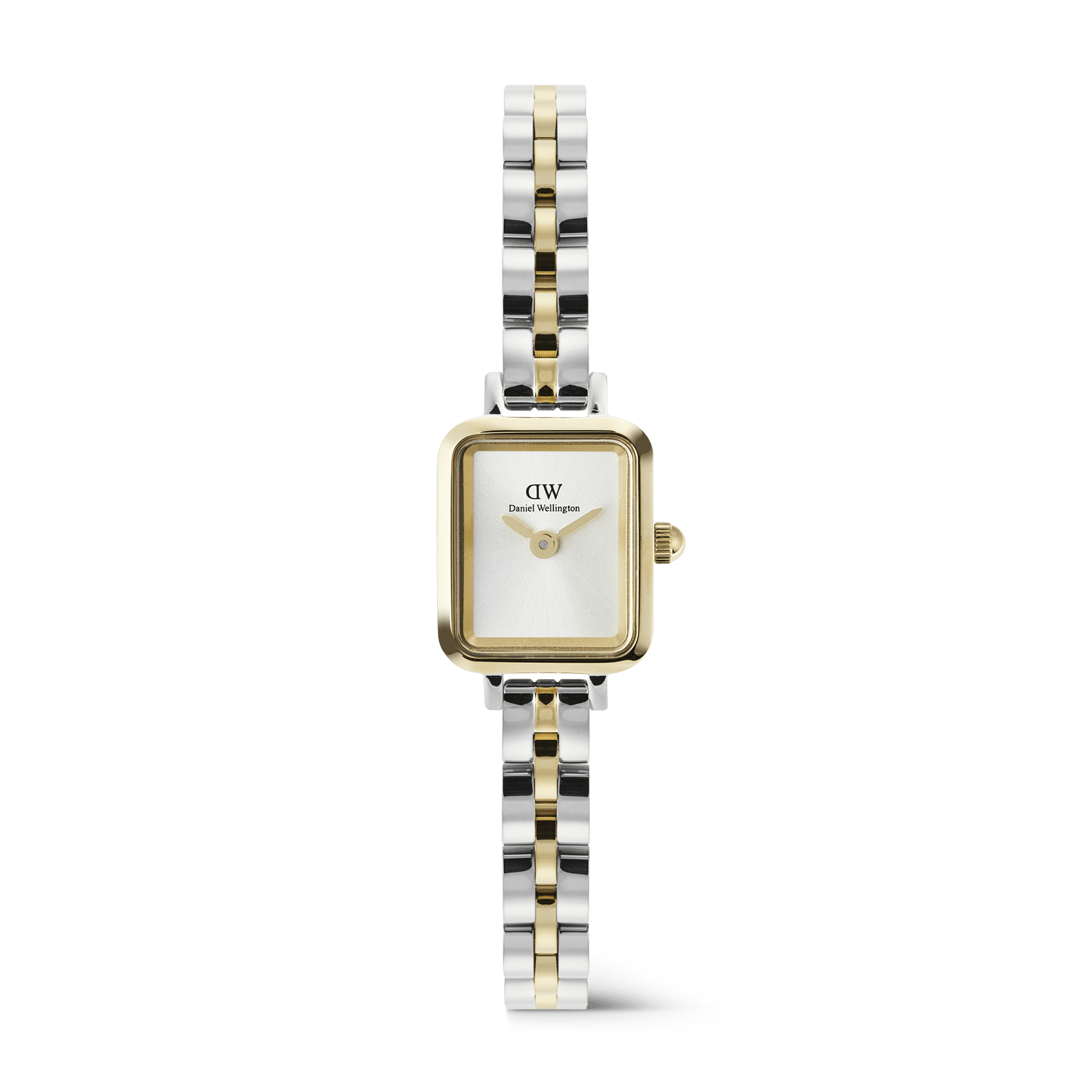 Daniel Wellington Quadro Mini Two Tone Ladies Watch