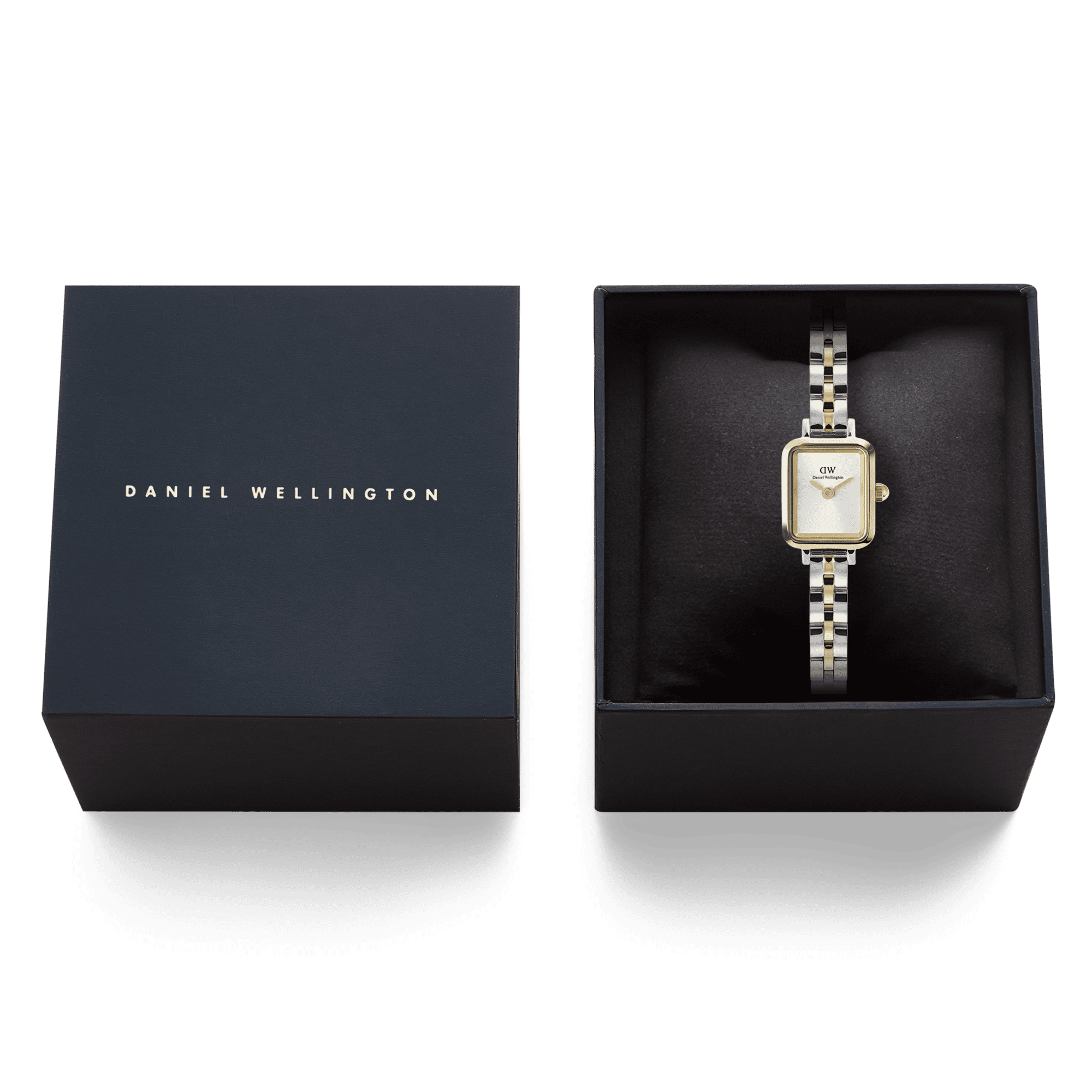 Daniel Wellington Quadro Mini Two Tone Ladies Watch - Image 3