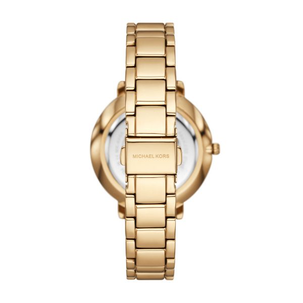 Michael Kors Pyper Gold Plated Bezel Ladies Watch - Image 3