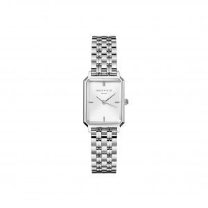 Rosefield Octagon XS Silver Watch