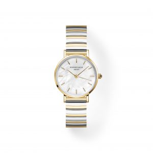 Rosefield Small Edit Two Tone Watch