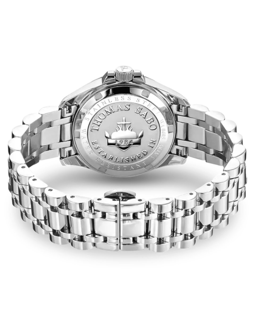 Thomas Sabo Silver Blue Bezel Ladies Watch - Image 3