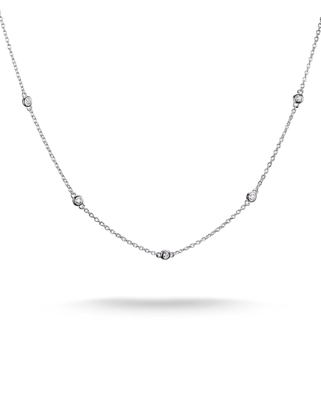 Thomas Sabo Silver Necklace With Cubic Zirconia