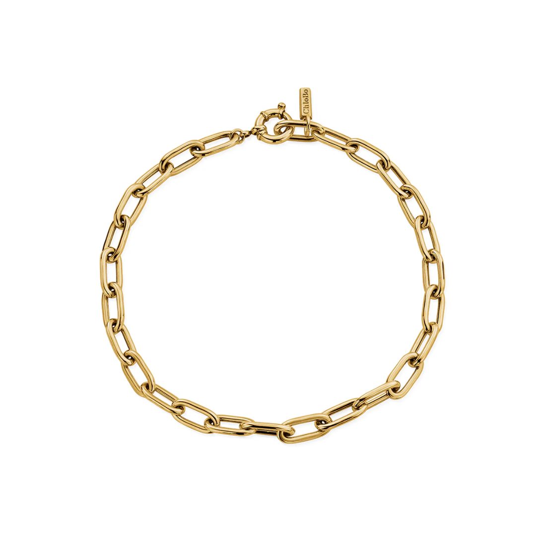 ChloBo Couture Gold Chunky Link Necklace
