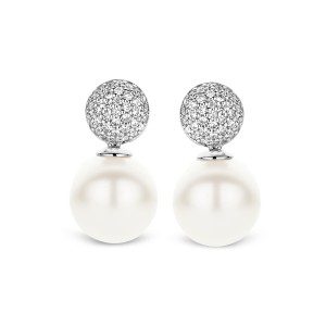 Ti Sento Milano Pearl Drop Earrings