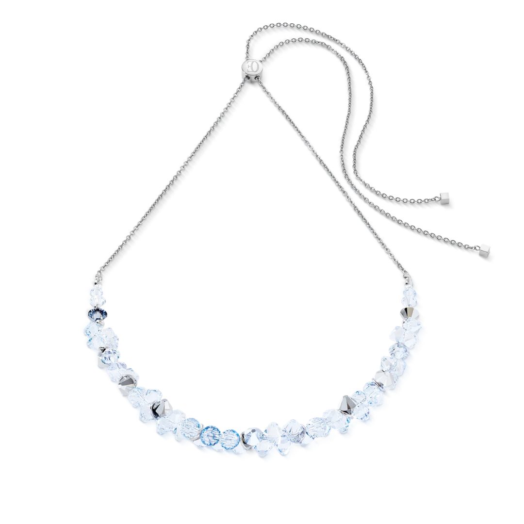 Coeur de Lion Dancing Crystals Silver-Crystal Necklace