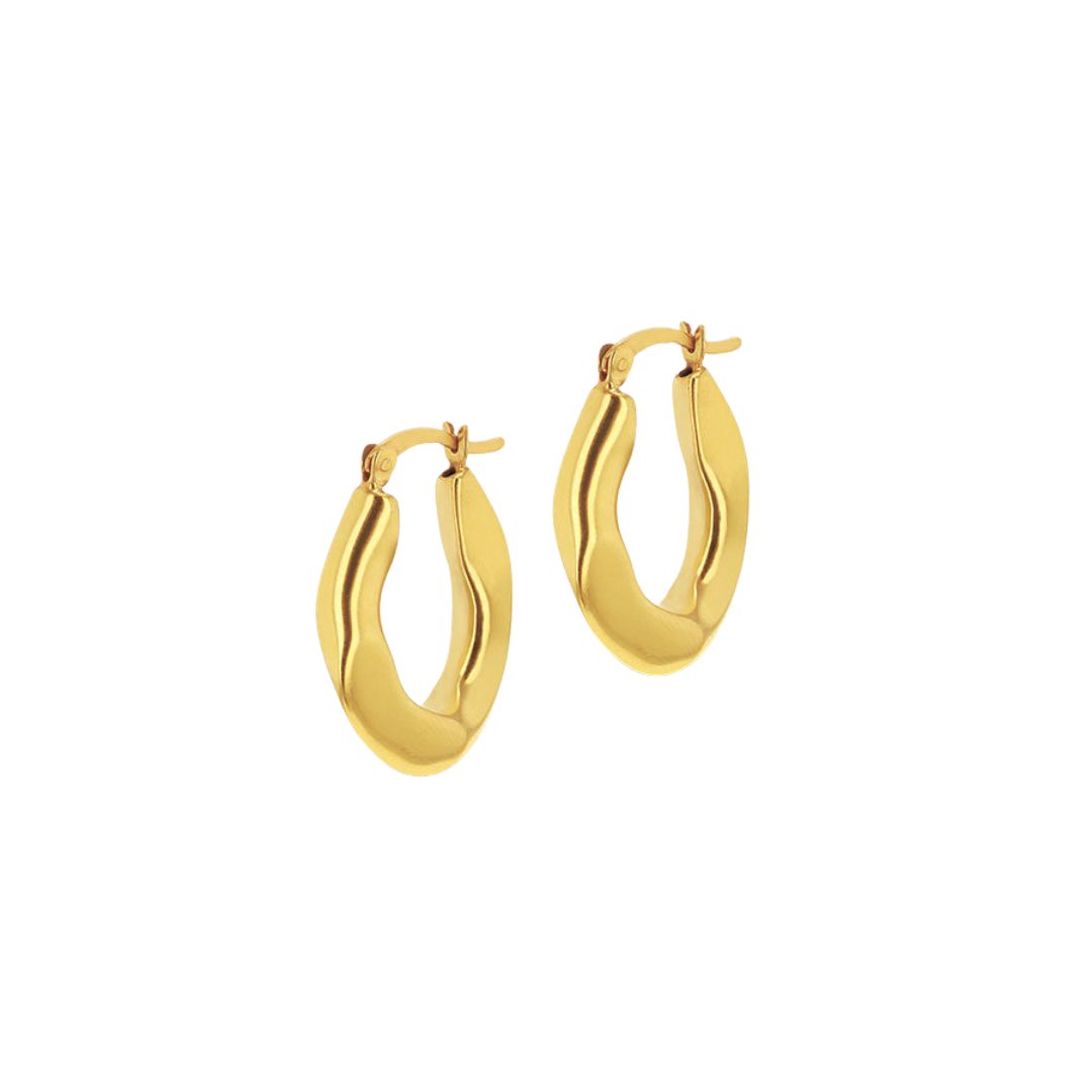 Gold Plated Creole Earring