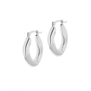 Sterling Silver Creole Earring