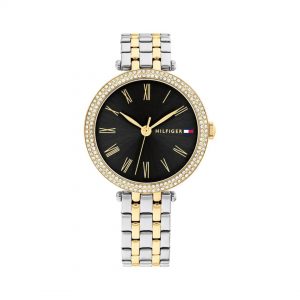 Tommy Hilfiger Natalie Two Tone CZ Watch