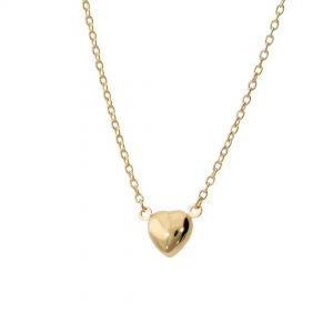 9k Gold Mini Heart Necklace