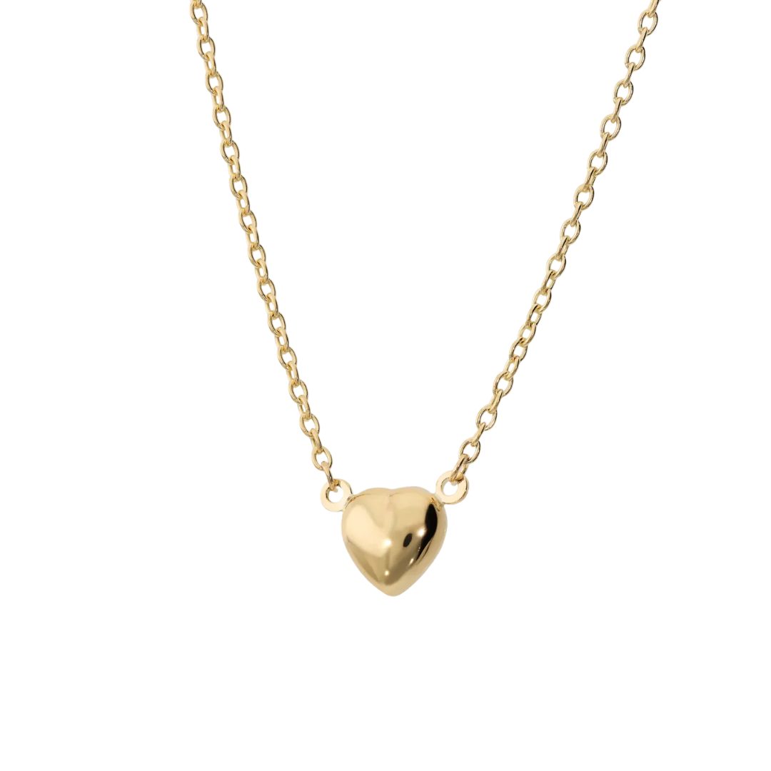 9k Gold Mini Heart Necklace