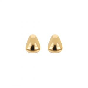 Bronzallure Golden Polished Huggie Earring