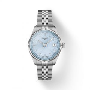 Tissot Ballade Unisex Blue Dial Steel Bracelet