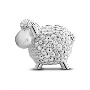 Newbridge Silverplated Sheep Money Box