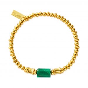 ChloBo Gold Plated Protection Spirit Stone Bracelet