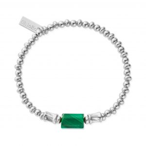 ChloBo Silver Protection Spirit Stone Bracelet
