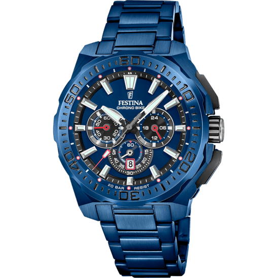 Festina Chronobike Blue Dial Watch