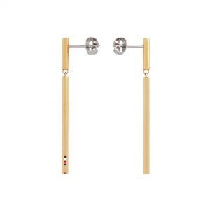 Tommy Hilfiger Gold-Plated Drop Earrings