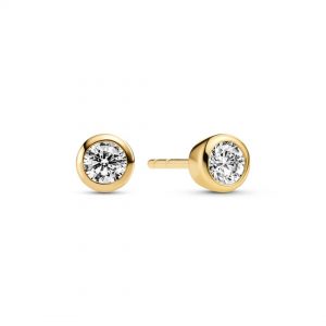 Sif Jakobs Gold Sardinien Uno Stud Earrings