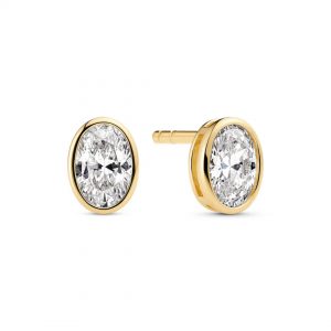 Sif Jakobs Gold Sardinien Ovale Earrings
