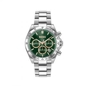 BOSS Hero 2.0 Chronograph Green Dial Watch