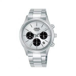 Lorus Chronograph Silver Dial Gents Watch