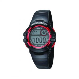Lorus Digital Kids 32mm Silicon Strap Watch