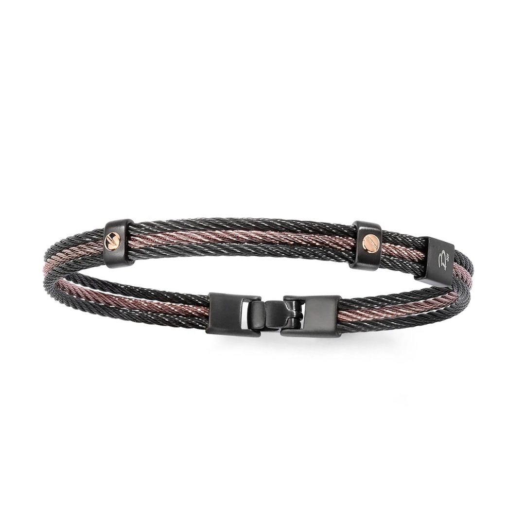 Salvatore Bersani B-Joy Three Strand Men's Bracelet
