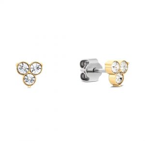 Tommy Hilfiger Gold-Plated Crystal Stud Earrings