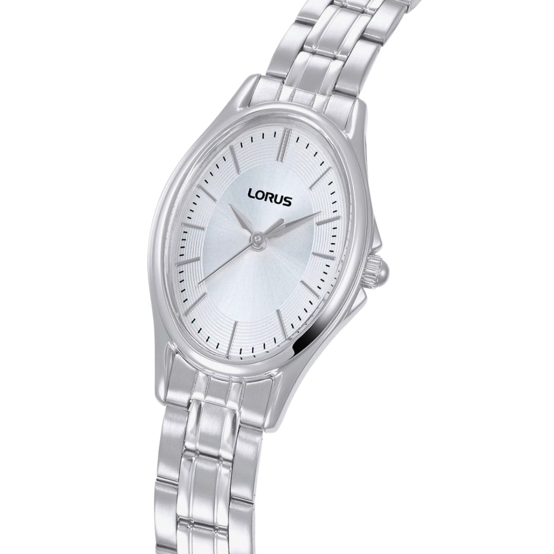 Lorus Ladies Oval Silver Dial Watch - Image 2