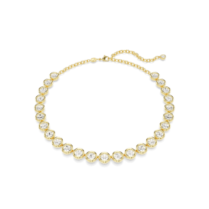 Swarovski Imber Tennis Necklace in Gold
