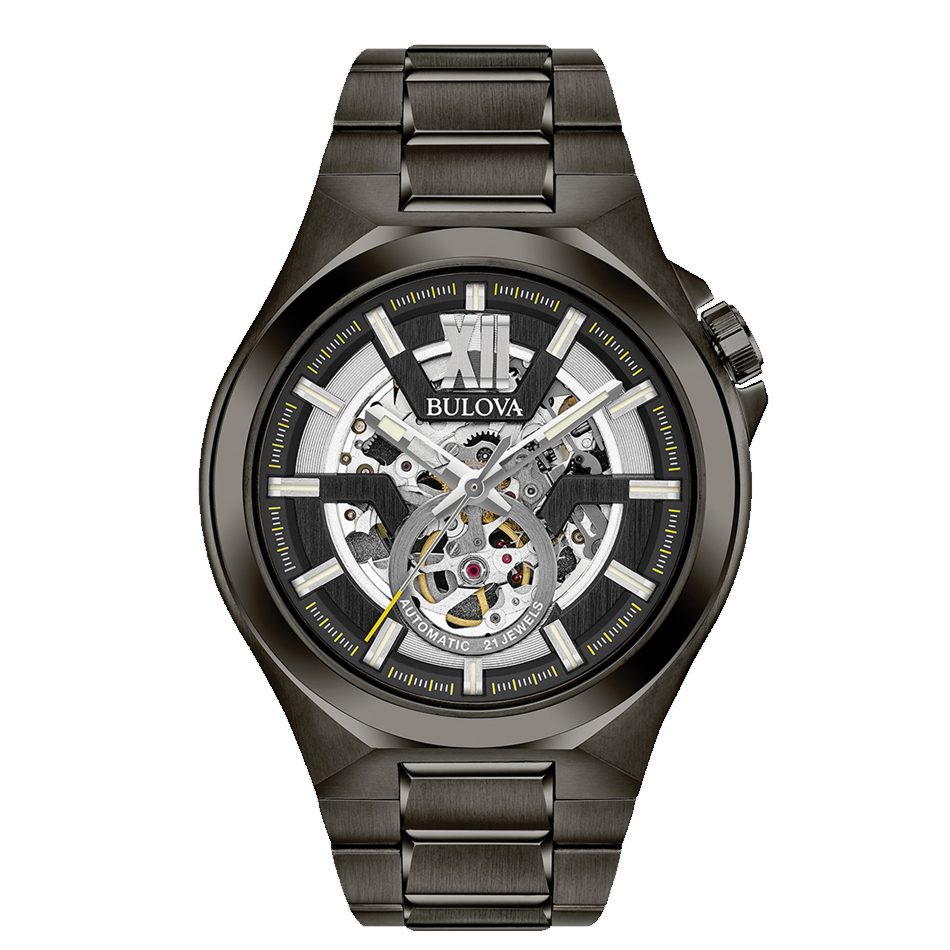 Bulova Maquina Automatic Black Watch