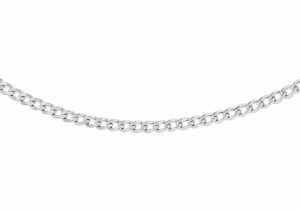 NEW937215Mens-silver-curb-chain-3705-NEW-80
