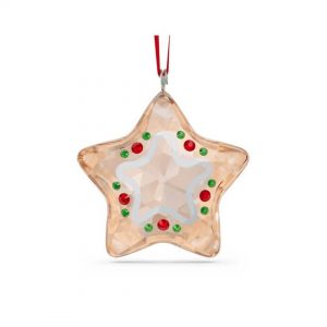 Swarovski Holiday Cheers Gingerbread Star Ornament