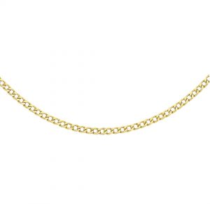 Sterling Silver Yellow Gold Plated Vermeil 60 Curb Chain