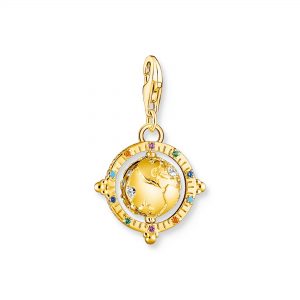 THOMAS SABO Gold Plated Colourful Globe