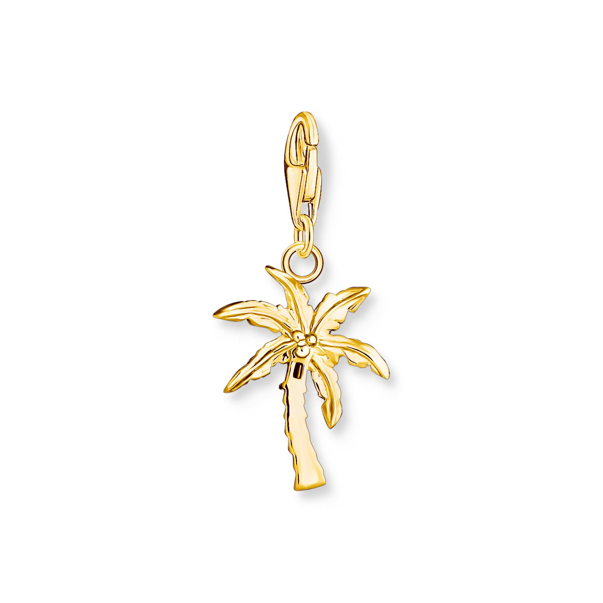 THOMAS SABO Gold Plated Colorful Palm Tree Charm - Image 2
